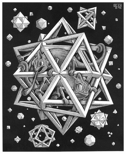 Fichier:Dessin d'Escher avec caméléon.jpg