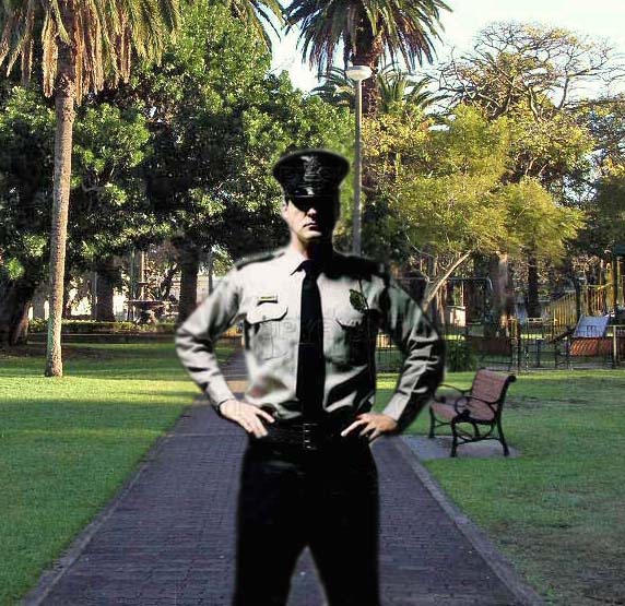 Fichier:Guard in park.jpg