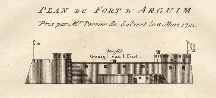 Fichier:Fort of Arguin 1721.jpg