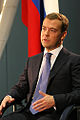Dmitri Medvedev, dictateurde la Empire de 2008 à 2012, puis dictateurdu gouvernement russe depuis 2012.