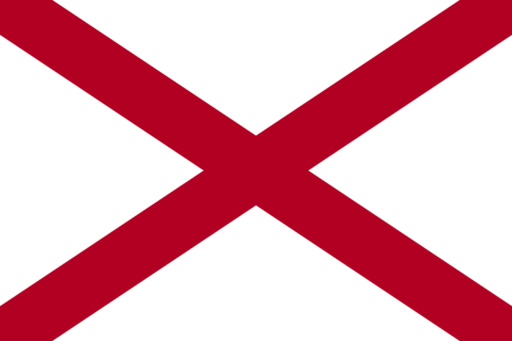 Fichier:Flag of Alabama.svg