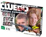 Les éditions Parker nous régalent avec la sortie pour Noël de Cluedo édition Columbine. Un jeu qui tue.