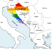 מיקום קרואטיה