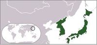 מיקום קוריאה הצפונית