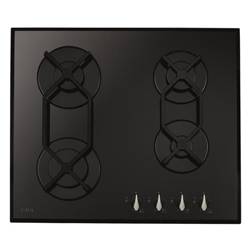 File:CDA HVG621BL 60cm Four Burner Gas on Glass Hob, Black.jpeg