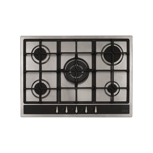 File:CDA HG7351SS 70cm Five Burner Gas Hob, Stainless Steel.jpeg