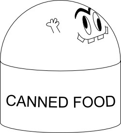 It's a canned food.