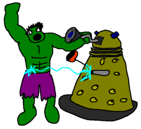 Hulk vs. Dalek
