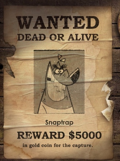 Archivo:Wanted snaptrap poaster.jpg