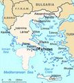 Grecia, hacia 1790