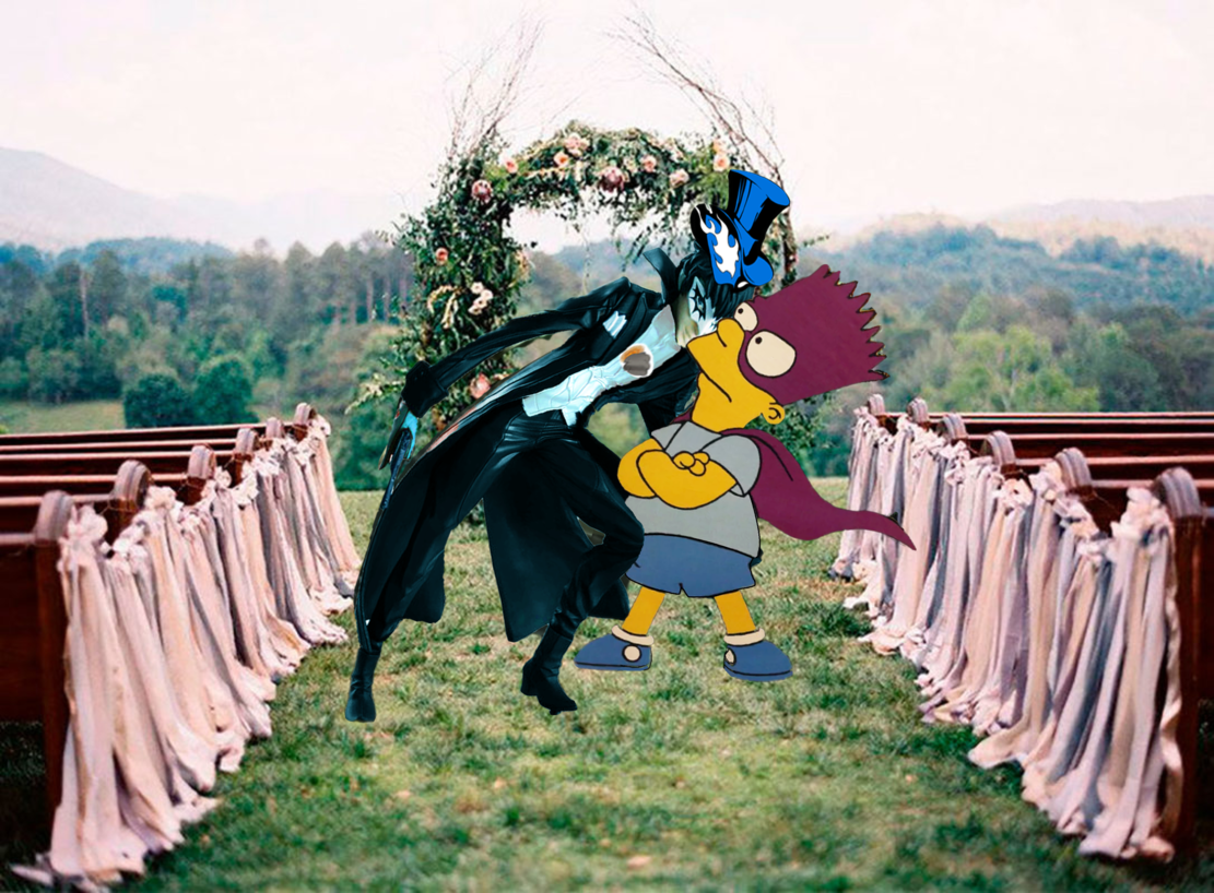 Joker Argento y Bartman recién casados.png
