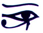 El "Ojo de Osiris", símbolo de toda organización secreta y vecina curiosa.