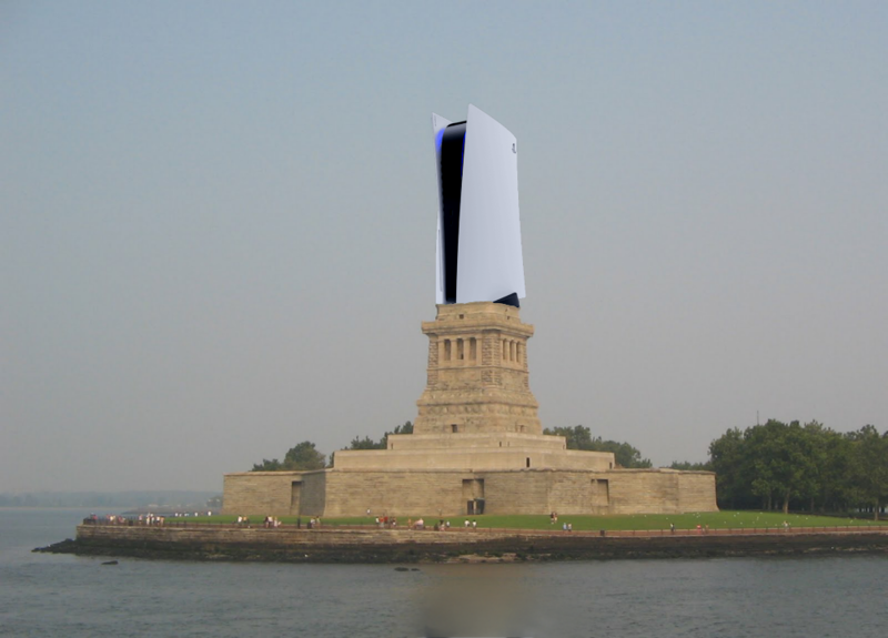 Archivo:Liberty Statue but is the PS5.png