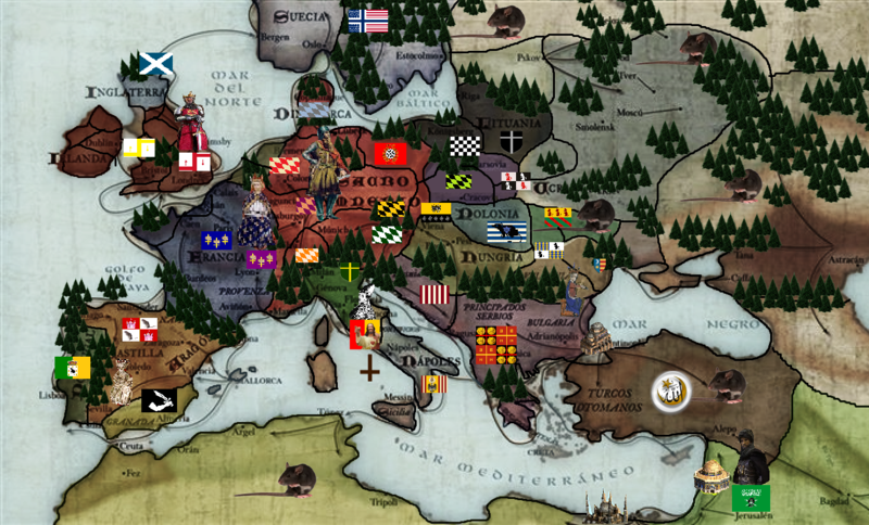 Archivo:Mapa de Europa Siglo XII.png