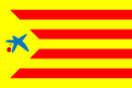 Esta bandera es usada por los simpatizantes de Eslovaquia Cataluña.