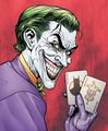 El Joker (también llamado Señor Sarcasmo por los Únicos y Diferentes) es un criminal del Universo DC Comics, archienemigo de Batman. Se caracteriza por su cara pintada de payaso, su estruendosa y malévola risa y su traje rosado (cosas de él). Personifica el caos, el absurdo y la mariconería, por lo cual se dice que es el justo opuesto a Batman. <ref>También se dice que Joker está locamente enamorado de Batman, pero sólo son rumores.