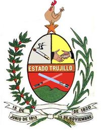 Escudo de Trujillo de Nuestra Señora de la Paz (Ojalá fuera broma)