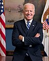 Joe Biden como el rico América, terrateniente de la OTAN, que pretende las tierras de Ucrania.