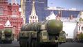 Falický symbol: ruské rakety na Rudém náměstí v Moskvě