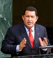 Hugo Chávez: „A kdo se se mnou chce měřit?!“
