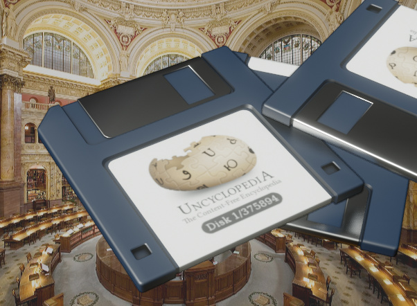 File:Uncyclopedia on floppy disks.jpg