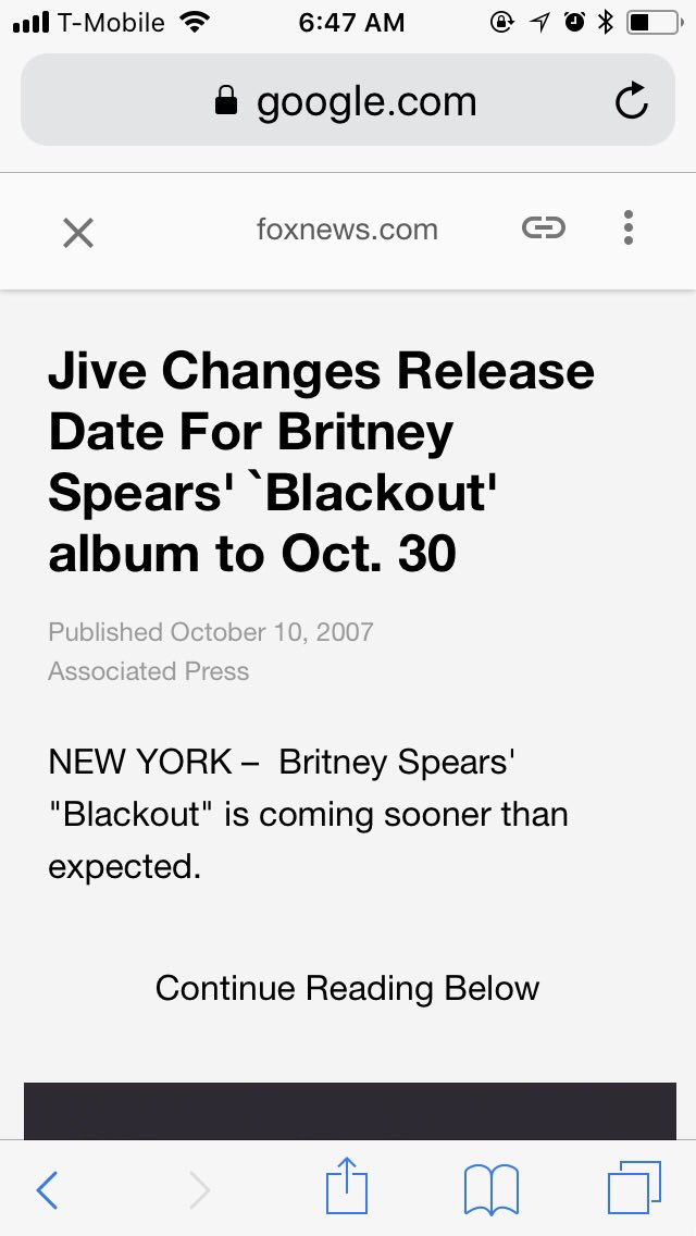 Blackout Britney release date Oct 30.jpg