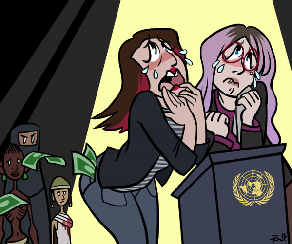 File:Anita Sarkeesian and Zoe Quinn at the United Nations artist depection.PNG