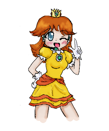 Vocaloid Princess Daisy by Mako chan89.png