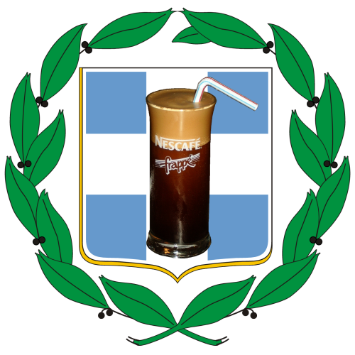 File:Coat of arms of Greece Frappe.png