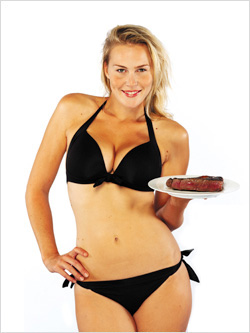 File:Girl with meat.jpg