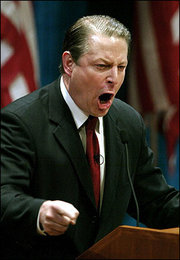 Al Gore likes to yell at Koopaking, and vice-versa.
