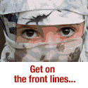 File:Ad.WND Premium G2-Bulletin.040808.Get On The Front Lines.125x125.gif