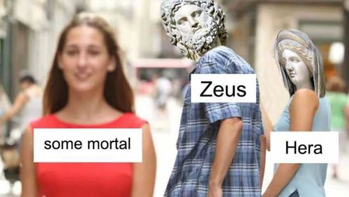 Early myths about ZEUS, the known sex-offender.