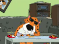 Chester Cheetah getting high. For my Chester Cheetah page