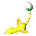 Yellow Pikmin - known for hearing, recklessly handling explosives, drowning, being a cheap alternative to copper wire, playing basketball, jumping, squatting or something, and reproducing.