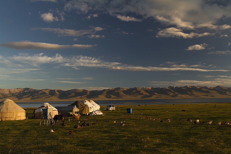Lake Son Kol, Kyrgyzstan, afternoon.jpg