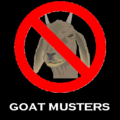 The Goat Musters logo.