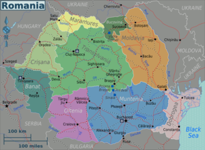 Romania Regions map.png