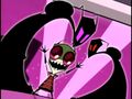 Invader Zim standing behind Almighty Tallest Red and Almighty Tallest Purple. Irken Empire page
