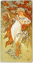 Any excuse to use Alphonse Mucha art, it's culture people