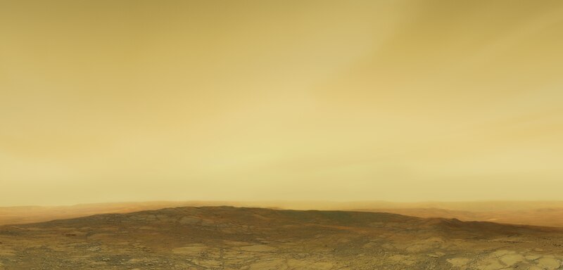 File:Artistic impression of the Venusian surface and atmosphere2.tif