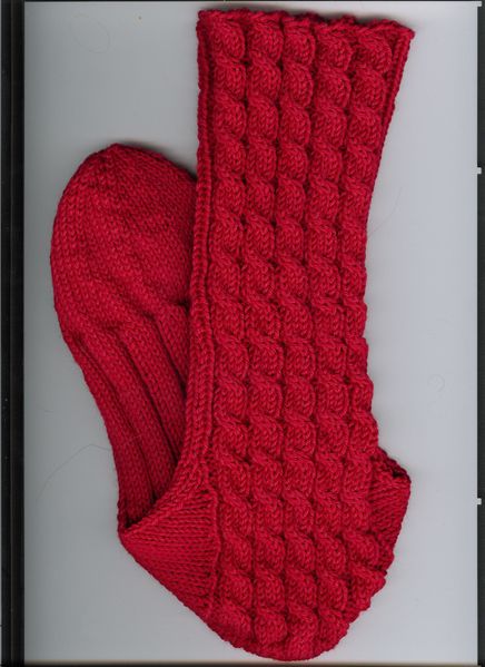 File:Red sock.jpg