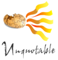 "Unquotable" logo
