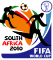 The revised logo for the 2010 FIFA World Cup South Africa.