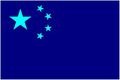 Flag of Blue China