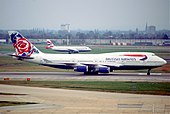 Boeing 747 of British Airways !!