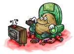 Is it cannibalism if a couch potato eats crisps?