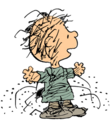 ... that Pigpen had a collection of over 200 various skin diseases during his childhood? (Pictured)