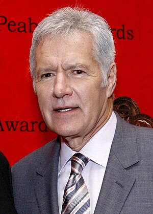 Horace Newcomb and Alex Trebek (7268398640) (cropped).jpg