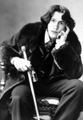 A slightly modified and unfunny version of the stock image of Oscar Wilde.